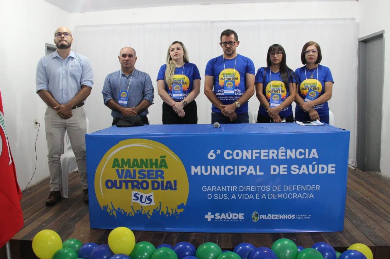 Pilõezinhos realiza 6ª Conferência Municipal de Saúde